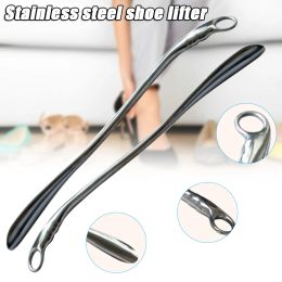 Accessoires Professionele lange handheld schoenhoorn Solid Metal Shoehahorn voor senioren mannen vrouwen onbreekbaar ondraaglijk nieuw