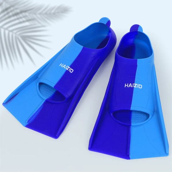 Accessoires Traine de natation professionnelle courtes nageoires en silicone en plongée en plongée en plongée Fin de plongée Men de la plongée