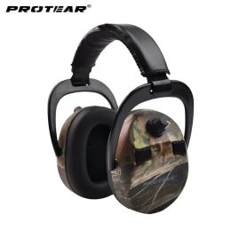 Accessoires Protection de protection électronique Electronic Shooting Hunting Headphone Imprimé tactique Casque à audition Protection d'oreille Muffs d'oreille pour chasse