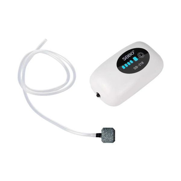 Accessoires pompe Air Aquarium Aérateur de pêche à la pêche à l'oxygène Bubbler USB Poute de pierre pêche à la pêche silencieuse