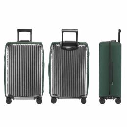 Accessoires PVC Couvre-bagages transparents Poussineries de protection pour les bagages Élastique Affaire du chariot imperméable Sacs de pluie Organisateur de voyage