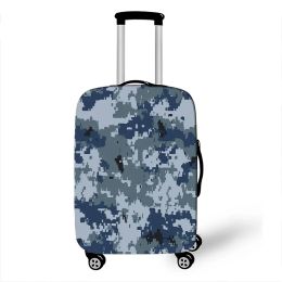 Accessoires de qualité extensible en tissu chariot de protection Couverture de protection à la mode de camouflage de camouflage couverture de bagages pour accessoires de voyage de 1832 pouces