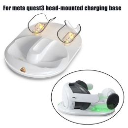 Accessoires Quick Charging Dock voor Meta Quest 3 VR -headset controller laadstation Dock Fast Charger Holder voor Oculus Quest 3 VR