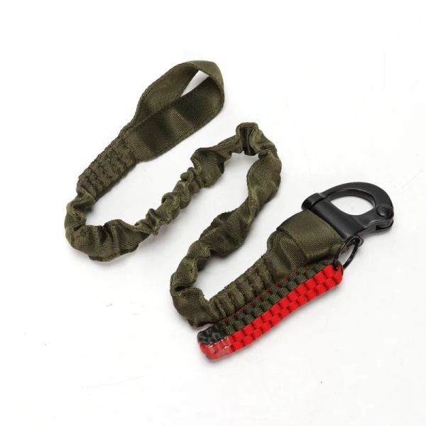 Accessoires Longes de sécurité à dégagement rapide Sac à dégagement rapide militaire tactique Sling Longe de sécurité Sling Corde en nylon Sangle élastique