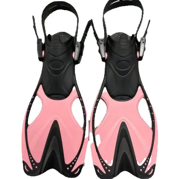 Accessoires Flippers en silicone Qyqkid pour hommes, femmes et enfants Frog Chaussures Swimming Diplace Equipment