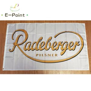 Accessoires drapeau de bière Radeberger 3 pieds * 5 pieds (90*150 cm) taille décorations de noël pour la maison drapeau bannière décor extérieur intérieur BER1