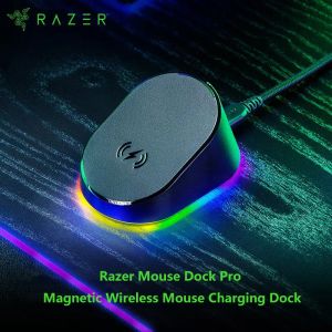 Accessoires Razer Mouse Dock Pro Wireless Mouse Charging Dock met geïntegreerde 8kHz -zendontvanger voor Basilisk V3 Pro Cobra Pro en Naga V2 Pro