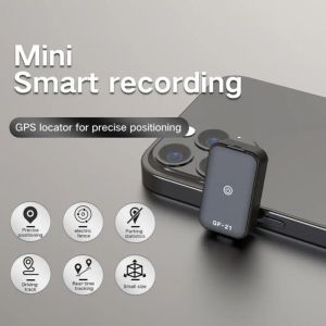 Accessoires Real Time Tracking SIM Positioner Mini Vehicle Car GPS Locator Black Loss Prevention Tracker GF21 Wifi GPS Locator Voice Control