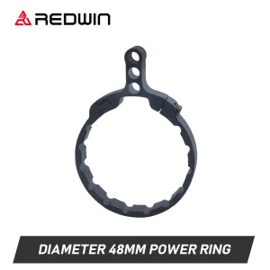 Accessoires Red Win Power Power Ring Throw Lever 48 mm de diamètre T6061 Aluminium Voir via Handder exclusif pour les accessoires Scarlet SFP SPOPE