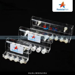 Accesorios Redstar Fish 4/6/8 Camino de la bomba de acuario acrílico Soporte de la manguera del tubo del techo Burette Burette Tube Hanging Suprupo Accesorios