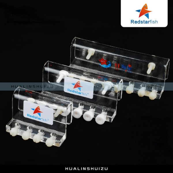 Accessoires Redstar Fish 4/6/8 Way acrylique Aquarium Dosing Pompe Tapbe Tardder Tank Pishing Tobe Buret-tube Rack Bracket Accessoires