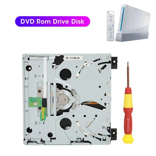 Accesorios Reemplazo de DVD ROM DISC DISC DIS IC Disc Repair Part Original para interruptor para Wii D2A D2B D2C D2E Consola DVD DVD