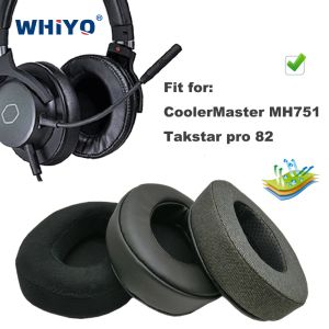 Accessoires Remplacement des plateaux d'oreille pour Cooliermaster MH751, Takstar Pro 82 Casice Pièces Coussiér