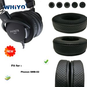 Accesorios almohadillas de repuesto para auriculares Phonon SMB02 SMB02 SMB 02, piezas de auriculares, cojín de cuero, orejera de terciopelo, funda para auriculares