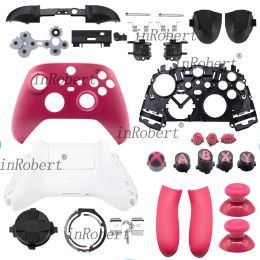 Accessoires de remplacement du boîtier pour le boîtier Xbox Series X S Boîtier de contrôleur Rose Cover Plaque RB LB RT LT TRIGGER