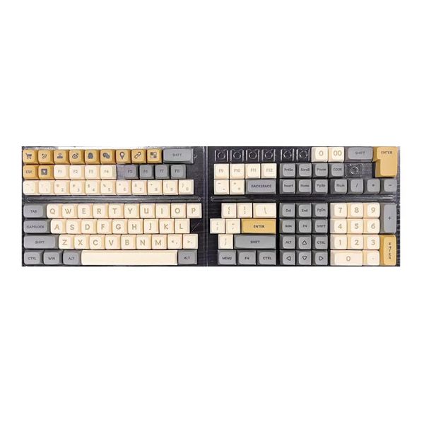 Accessoires révélation de fusée Keycap 127 clé xda hauteur pbt matériau sublimation adaptée au clavier de jeu mécanique