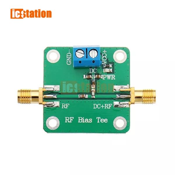 Accessoires RF Bias Tee Wideband DC Blocker 106000 MHz 6GHz pour Ham Radio RTL SDR LNA Amplificateur à faible bruit