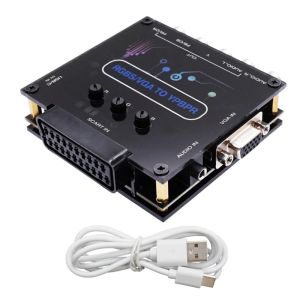 Accessoires RGBS vers YPBPR SCART à YPBPR VGA vers YPBPR RGBS TO COMPOINTS Converter for Retro Video Game Consoles Converter