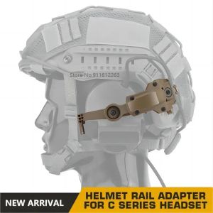 Accessoires Roteerbare adapter voor COMTAC3 -hoofdtelefoon, Tactical Headset Accessories, OPS Core, Arc, Wendy MLOK Fast Helmet, Nylon Bracket