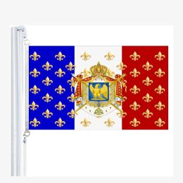 Accessoires Royal Standard Napoleon Franse vlagvlaggen,90 x 150 cm, 100% polyester, Digitalduck