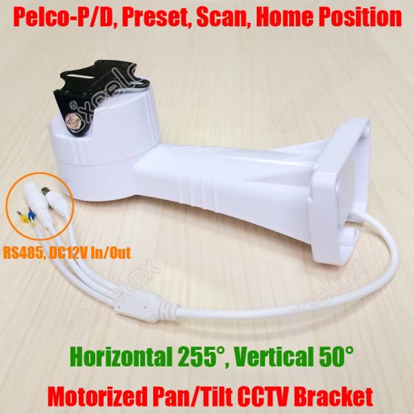 Accesorios RS485 Pango motorizado Soporte PTZ Preset Tour Escáner Horizontal Rotación vertical IP IP Analógico Camina CCTV Soporte