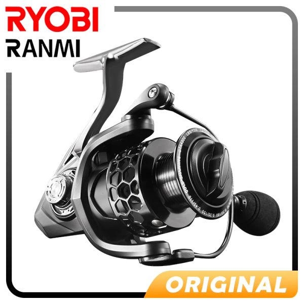 Accessoires Ryobi Ranmi GTA Robine de pêche tout bobine de rotation en métal 14 + 1 BB 5.5: 1 TACK DE PISCE PLIVE PLIVEUR CORROSION DE CORROSION DE SALAT