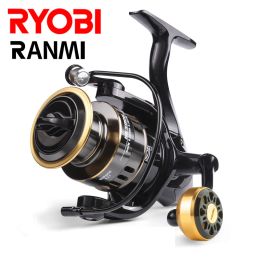 Accessoires Ryobi Ranmi Spinning Reels, Robin de pêche en eau salée ou en eau douce, cadre en métal ultraléger, bobine de pêche 5007000 lisse et résistante