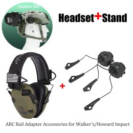 Accessoires Sale Electronic Earmuf Arc OPScore Helmet Rail Adapter Tactische hoofdtelefoonstandaard voor Howard Leight Impact Shooting Headset
