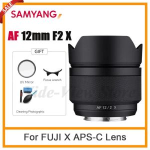 Accessoires Samyang AF 12mm F2 x Lens voor Fuji X Mount Camera zoals XH1 XS10 XPRO 1 XPRO 2/PRO 3/E1/E2/E2S/E3/E4/T1/T2/T3/T4/T4/T10/T20/T30