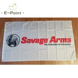 Accessoires Savage Arms Drapeau du pistolet 3ft * 5ft (90 * 150 cm) Taille Décorations de Noël pour le drapeau de la maison Banner intérieur Décor extérieur M53