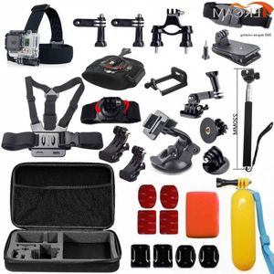 Freeshipping accessoires set Voor GoPro Hero 6 5 sessie 4 xiaomi yi 4 k SJCAM SJ6 Legend sj5000 actie camera Scbeu