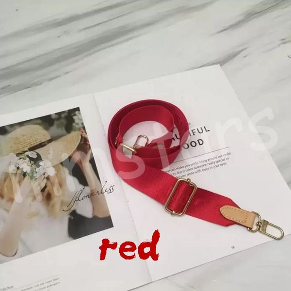 Accessoires bretelles pour Match vieille fleur femmes sac à bandoulière pièces en toile sangle rose noir vert bleu marron rouge