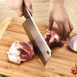 Accessoires Shuangmali couteau à découper en acier, couteaux de cuisine chinois, outil de coupe de cuisine, coupe-légumes poulet poisson couteau à os
