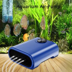 Accessoires Pompe à air silencieuse Compresseur d'aquarium Pompe à eau à oxygène Réservoirs de poissons Aérateur pour aérateur de pêche Accessoires d'oxygénateur Équipement