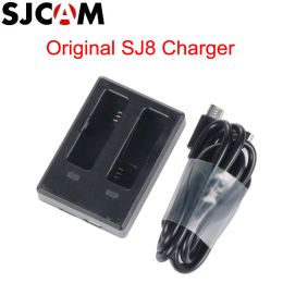 Accessoires SJCAM SJ8 Batterij DualSlot Charger SJ8 Series Reislader voor SJCAM SJ8 -serie Actiecamera's