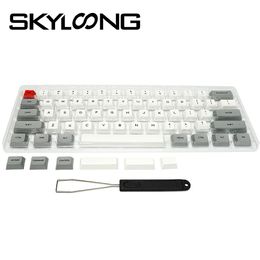 Accessoires Skyloong 61/64/68 Keys PBT Keyscaps Mécanique Gamiage Clavier Accessoires Clé Motycap pour GK61 GK64 SK61 SK64 SK68