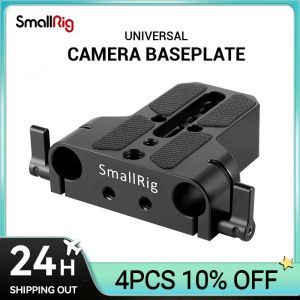 Accessoires Smallrig Universal DSLR Camera Base Plate met 15 mm Rod Rail -klem voor Sony A6500/A6600 voor Panasonic GH5 voor Sony Camera Cage