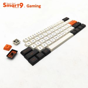 Accessoires SMART9 DSA KeyCaps PBT Double Shot Carbal Colorway voor Cherry Gateron Kailh Switch Game Mechanical Toetsenbord