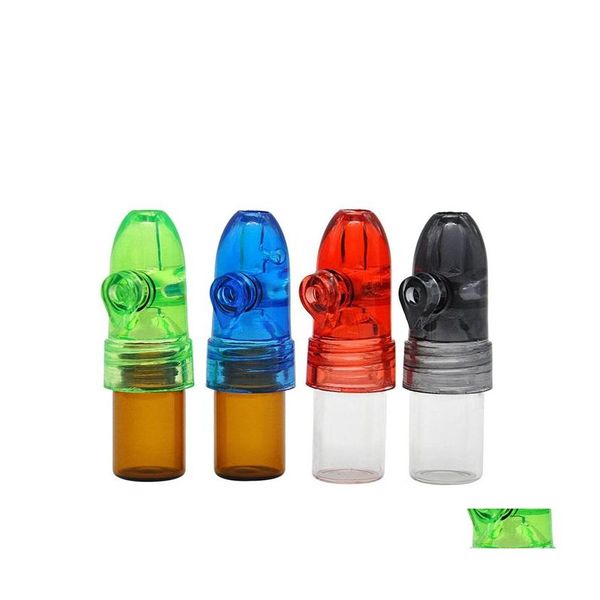 Accessoires Tabatière Distributeur Snuffer 67Mm / 82Mm Hauteur Verre Acrylique Snorter Rocket Bottle Sniffer Display 329 Drop Delivery Home Otuzt