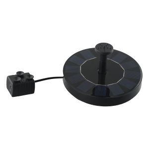 Accessoires Fountain solaire Pompe flottante Pompe Arrivée de piscine de jardin Pool Pond extérieur pour bain d'oiseaux / Pish Tank / Small Pond Decoration Garden 7V / 1W