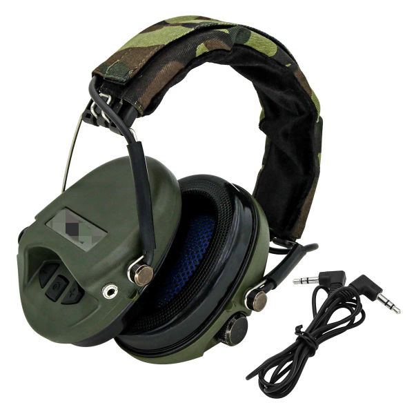 Accessoires Sordin IPSC Tactical Airsoft Shooting Hunting Headset Annulation de la protection de l'oreille Protection électronique Protection auditive