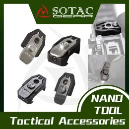 Accessoires Sotac 2023 Nouvel outil de réglage multifonctionnel Nano avec Picatinny ou Mlok pour les accessoires de visée Holographique de vue Holographique