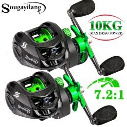 Accessoires Sougayilang Fishing Reel 7.2: 1 overbrengingsverhouding Max