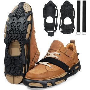 Accessoires Spikeless Ice Cleats Sneeuwgrip Stijgijzers IJsgrijpers voor schoenen en laarzen Rubber Binnen/buiten AntiSlip schoenenhoes