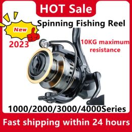 Accesorios Spinning Fishing Reel Crossfire CS LT Spinning Fishing Reel 10005000 ABS Metail Campo de 512 kg Cuerpo duro de equipo duro