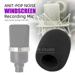 Accessoires Écran de micro pare-brise pour Neumann TLM103 TLM102 TLM 103 102 Microphone Anti Pop Filtre Filtre Bouclier à poussière en mousse