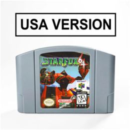 Accessoires Star Fox 64 pour la cartouche de jeu 64 bits USA Version NTSC Format