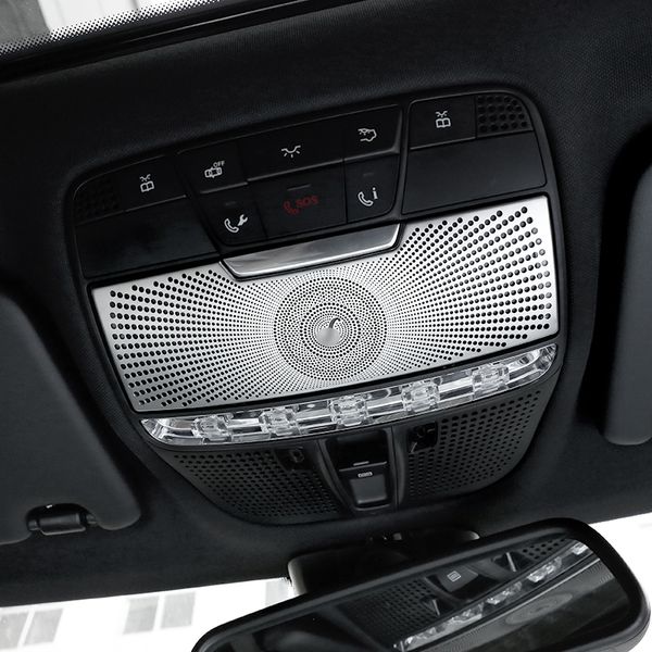Accesorios pegatinas para Mercedes Benz Clase S W222 2014-19 cambio de marchas de coche aire acondicionado puerta apoyabrazos cubierta de luz de lectura Trim291L