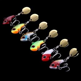 Accessoires passen roterend metaal viB trilling aas spinner lepel vissen lokt 9g 16 g 21g jigs forel winter vissen harde lokaas tackle pesca