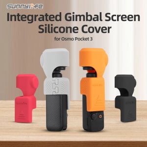 Accessoires SunnyLife Integrated Gimbal Camera Protector Silicone Cover Screter Case Camera Accessoires pour DJI Osmo Pocket 3